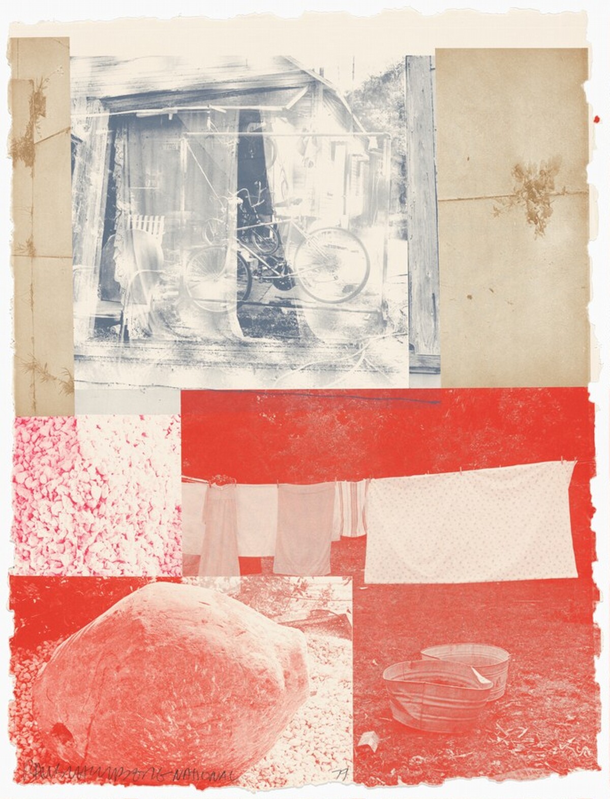Rose Bay by Robert Rauschenberg