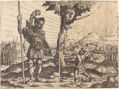 David and Goliath