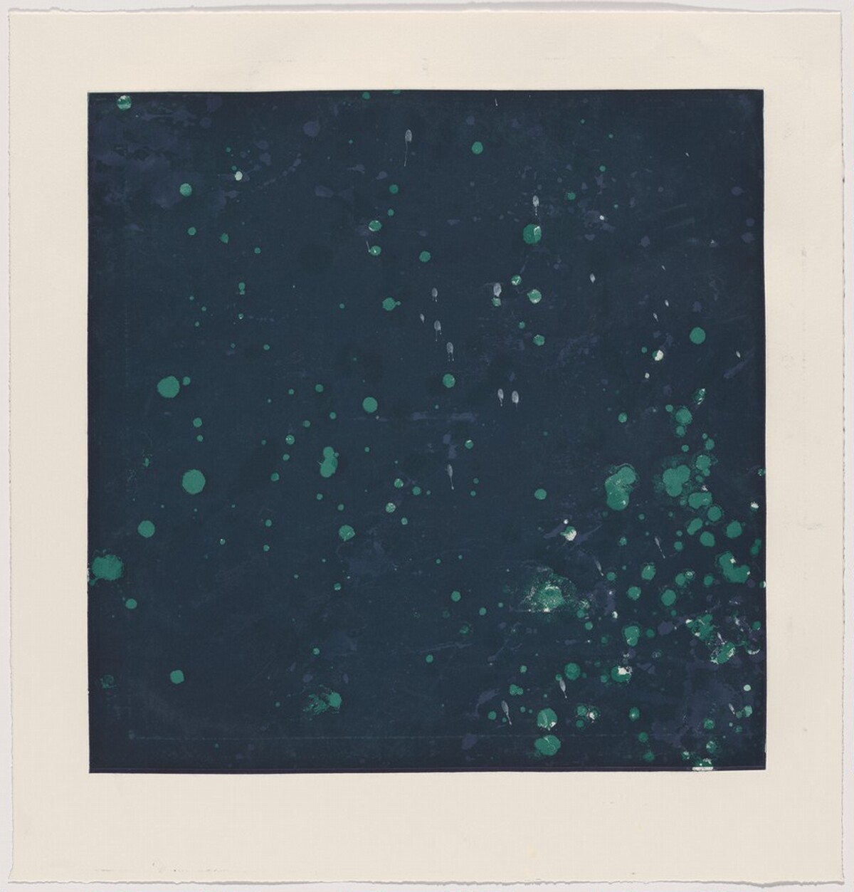 Starry Night: September [working proof 3] by Pat Steir