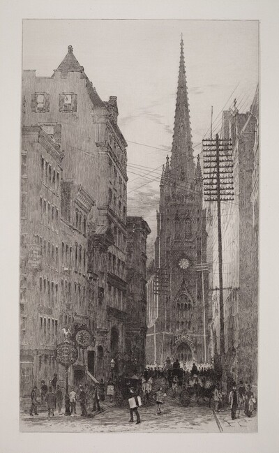 Old Trinity & Wall Street
