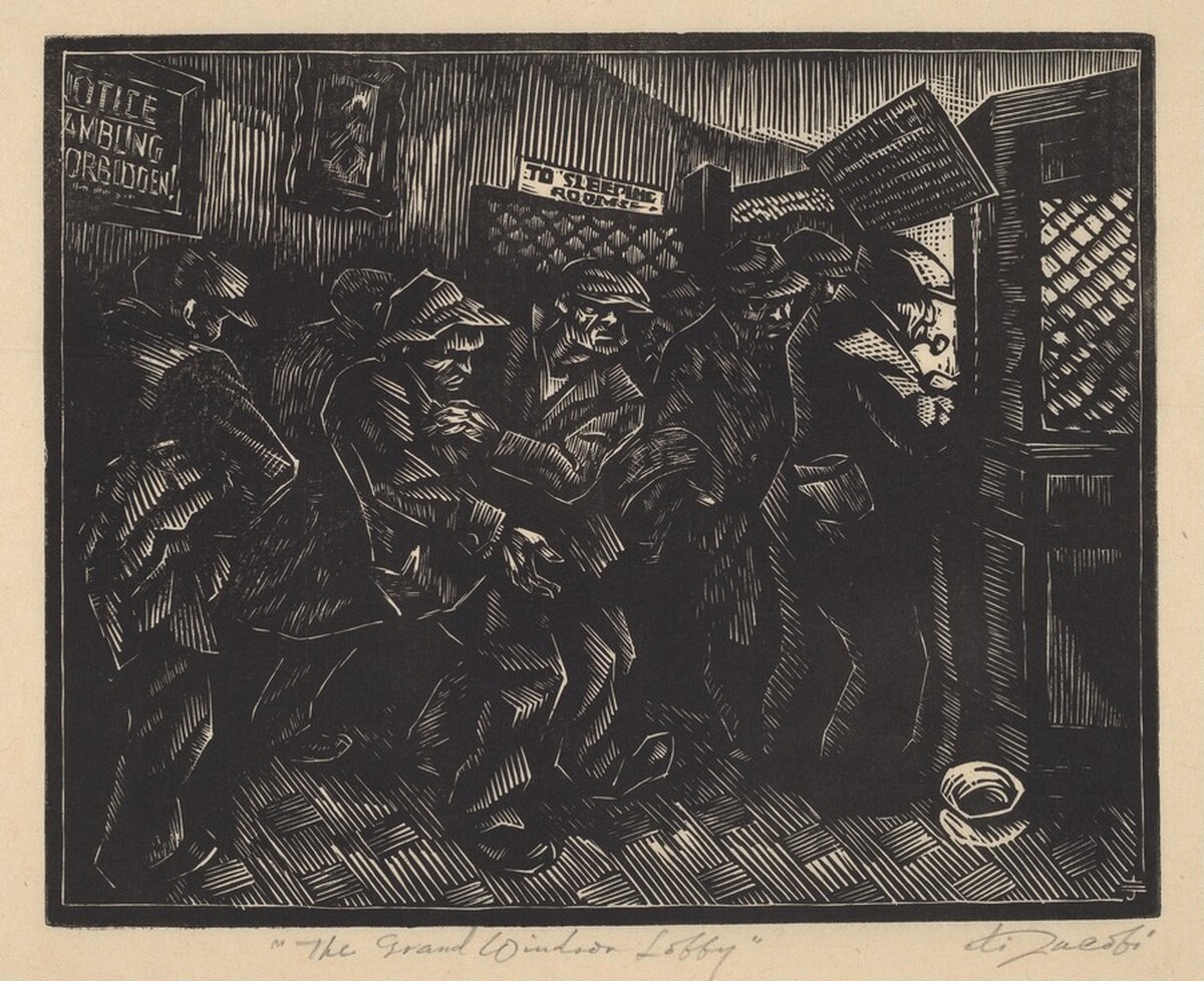 The Grand Windsor Lobby by Eli Jacobi
