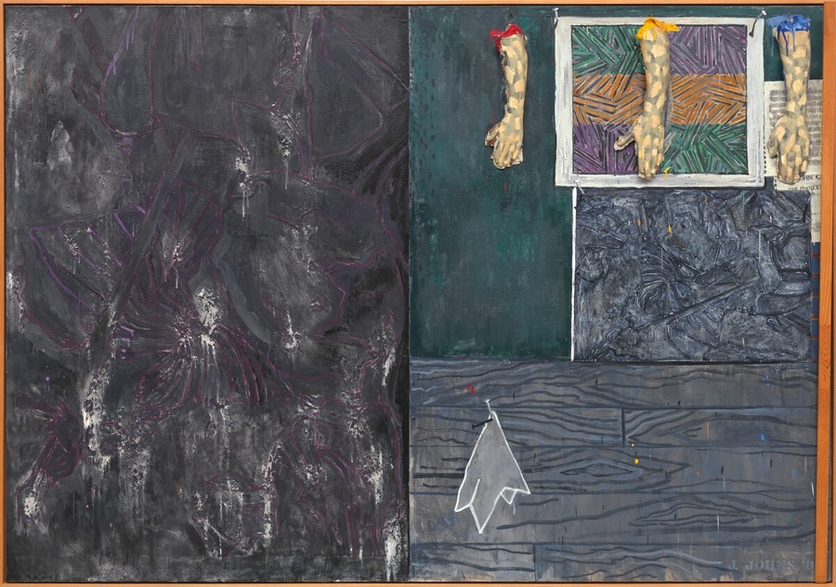 Perilous Night by Jasper Johns