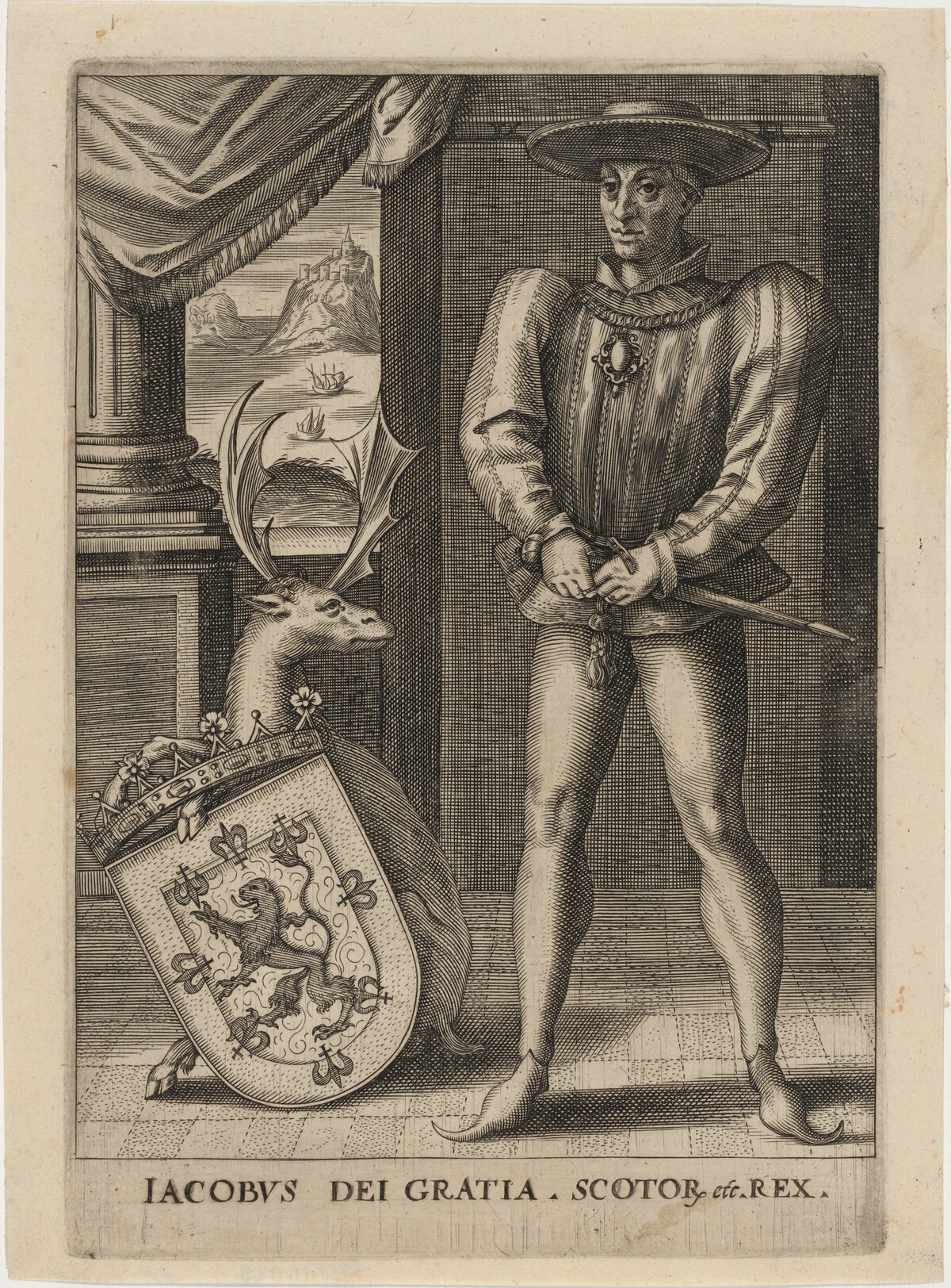James, King of Scots by Unknown Artist