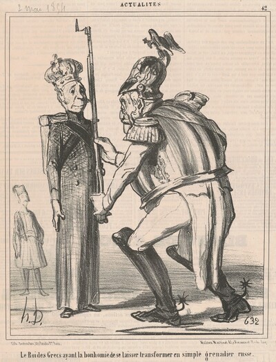 Le roi des grecs ...
