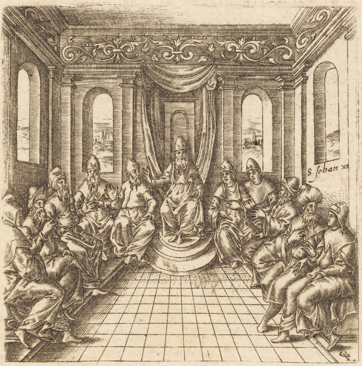The Chief Priests and Pharisees by Léonard Gaultier