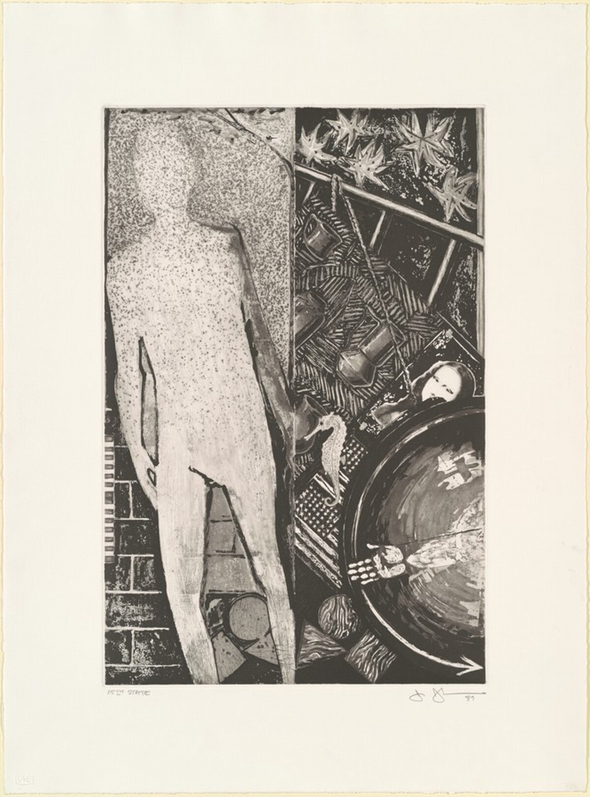 The Seasons (Summer) [state proof of 15th state] by Jasper Johns