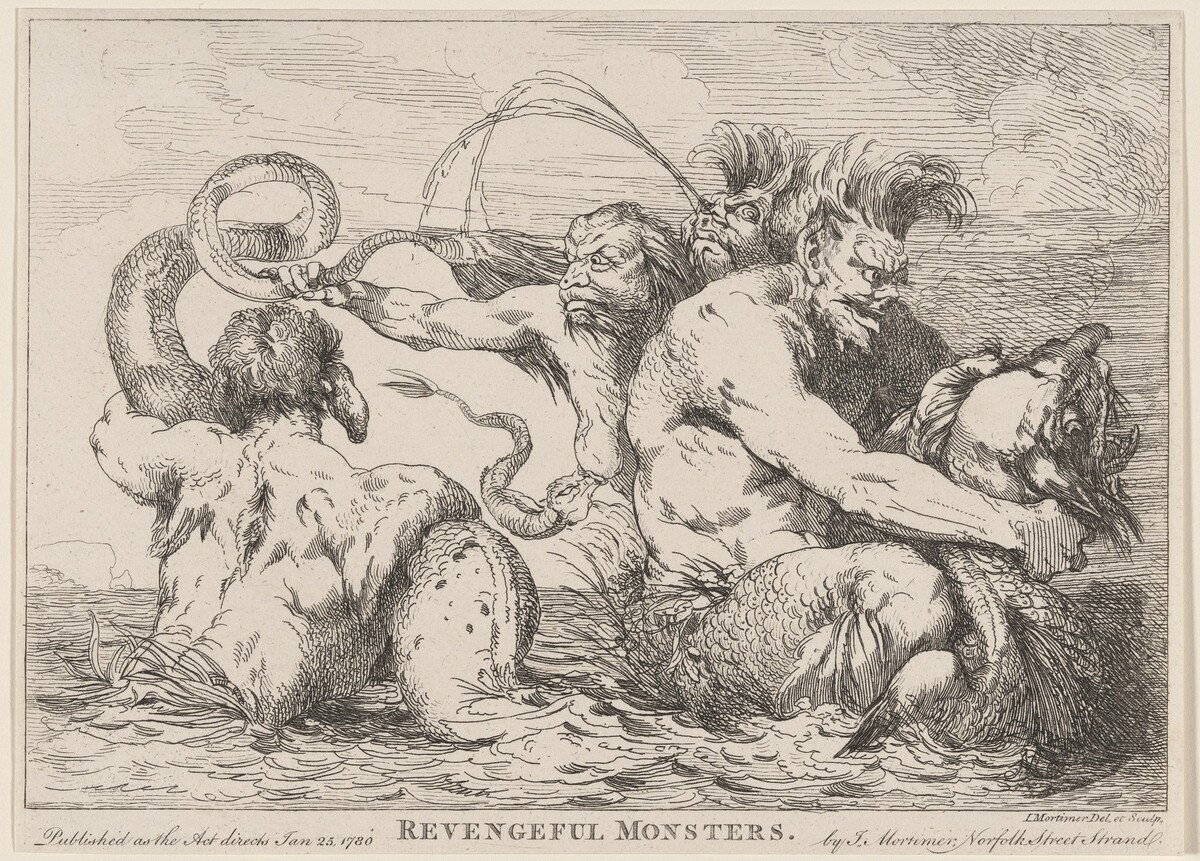 Revengeful Monsters by John Hamilton Mortimer