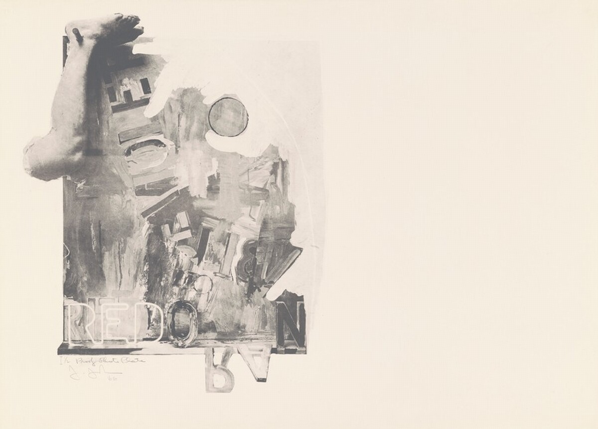 Passage I [misc. proof] by Jasper Johns