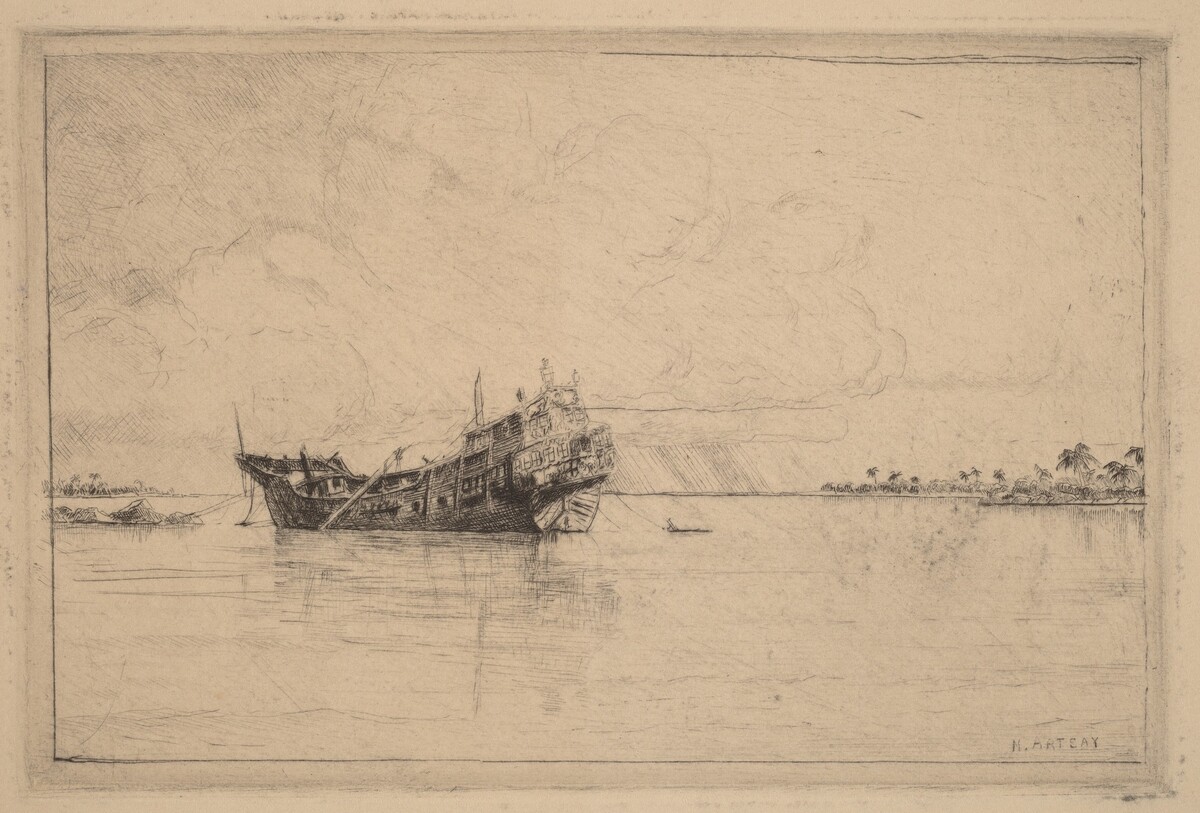 Shipwreck by N. Artsay