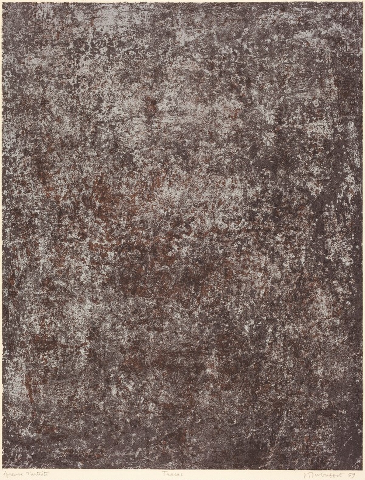 Tracas by Jean Dubuffet