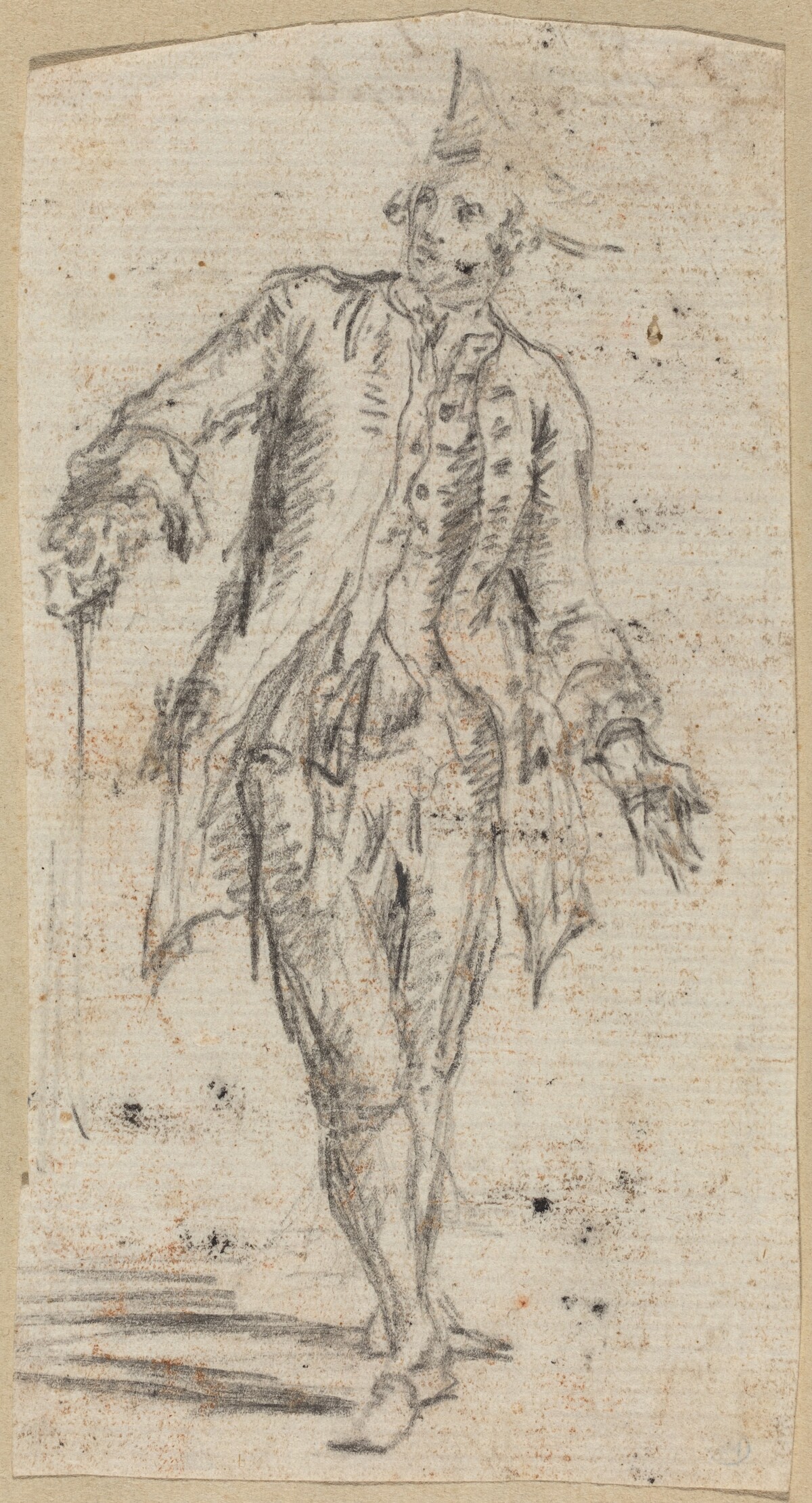 A Gentleman with a Walking Stick by Giovanni Battista Piranesi