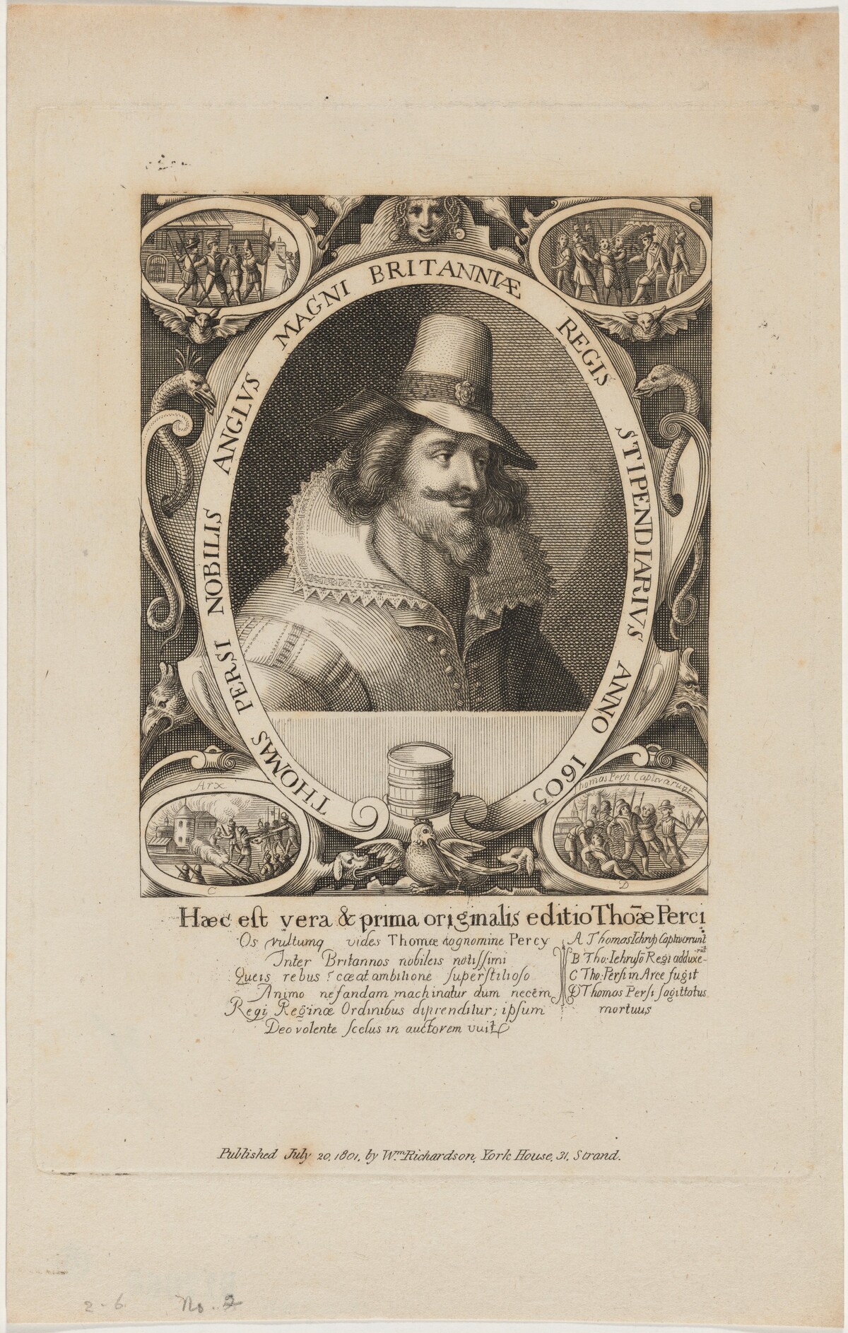 Thomas Percy by Unknown Artist