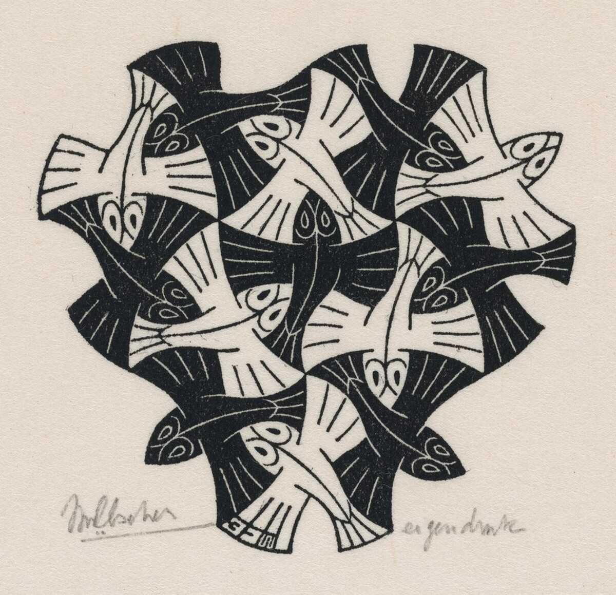Fish by M.C. Escher