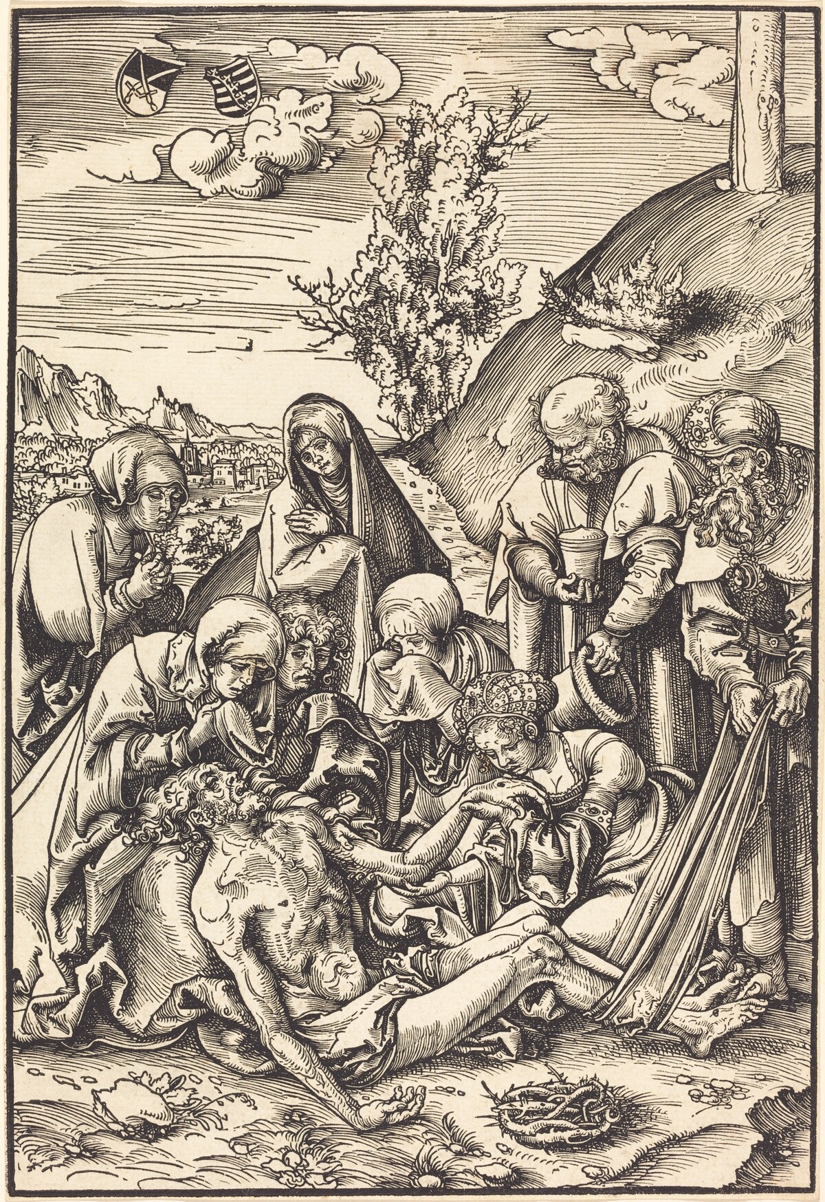 The Lamentation by Lucas Cranach the Elder
