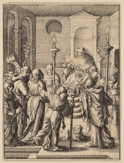 Jesus before Annas