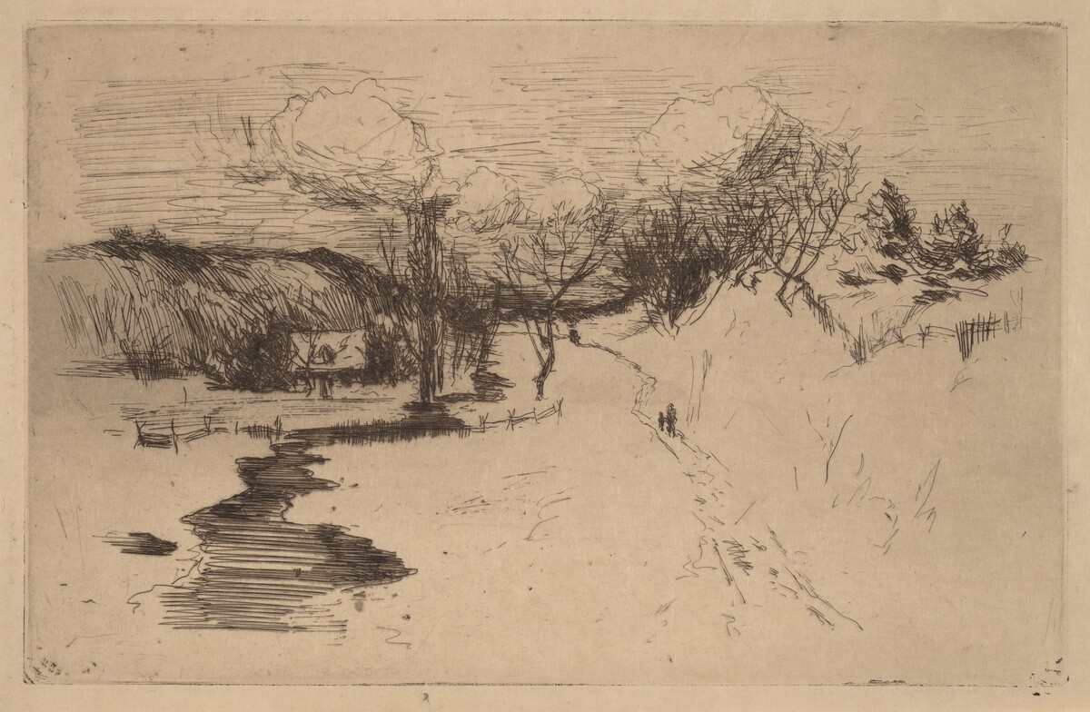 Winter, Avondale by John Henry Twachtman