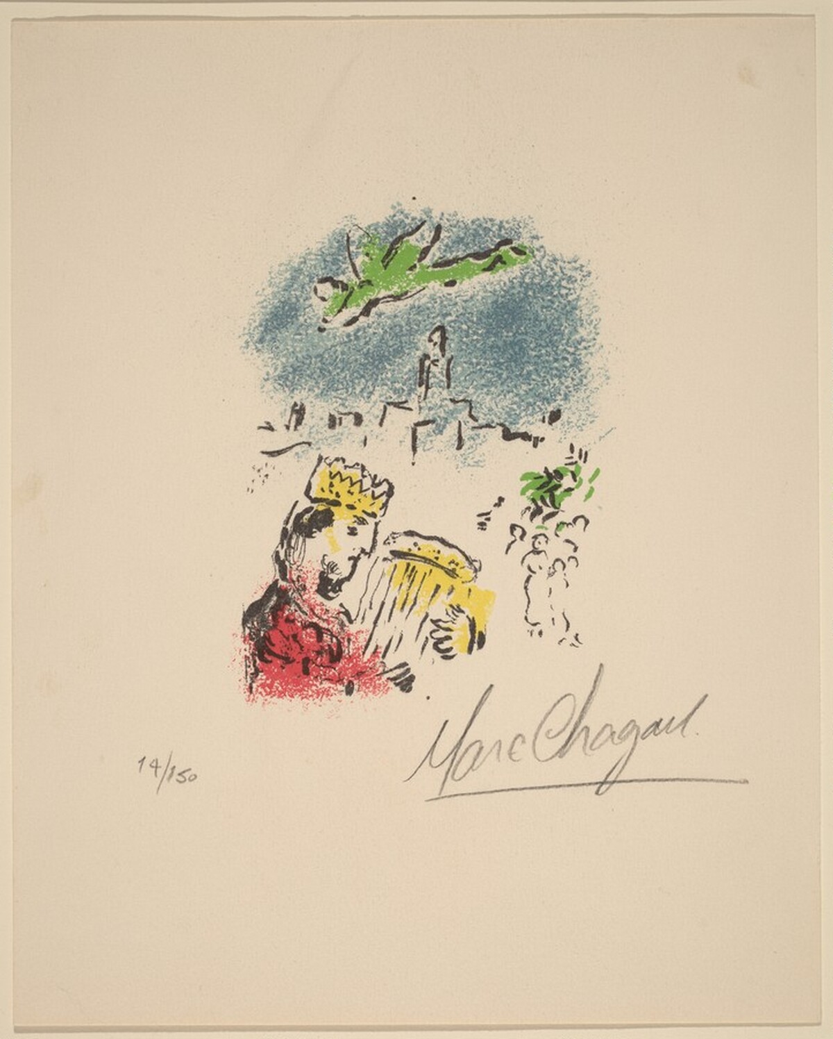 David by Marc Chagall