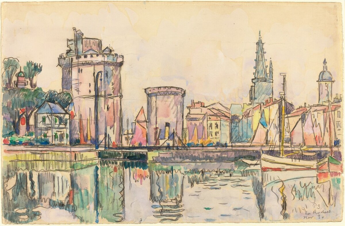 La Rochelle by Paul Signac
