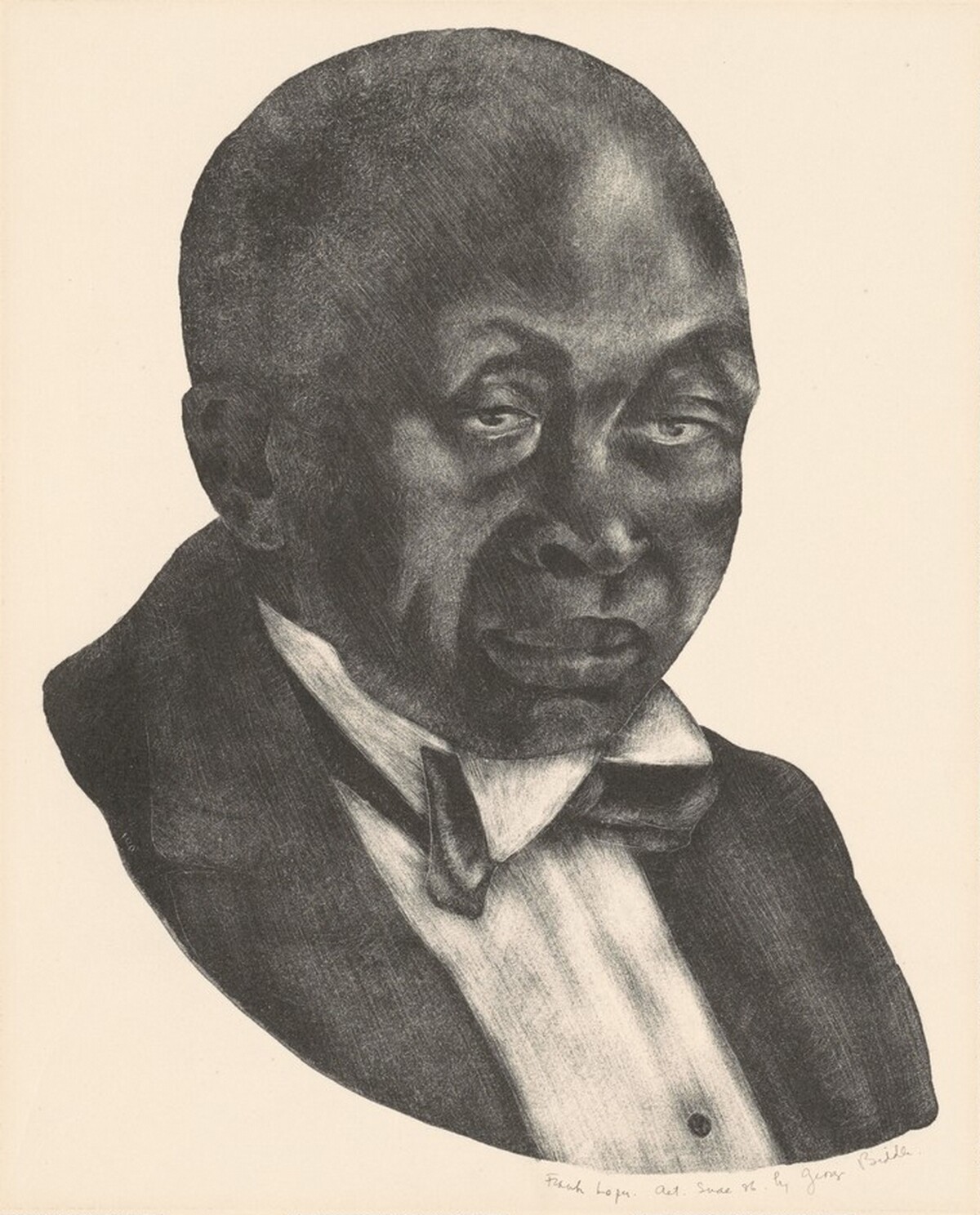 Frank Loper aet suae 86 by George Biddle