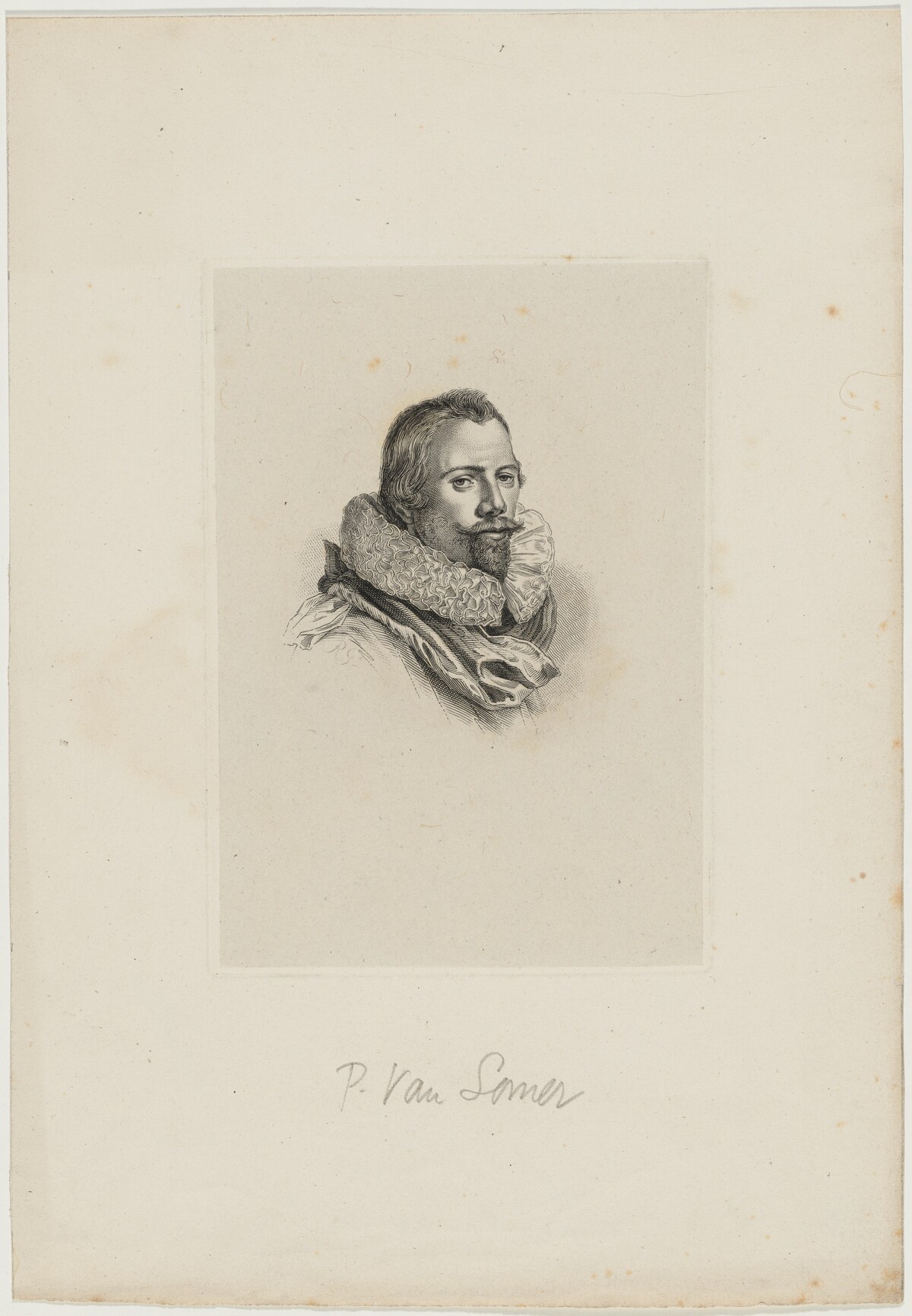 Paulus van Somer I by after Paulus van Somer I