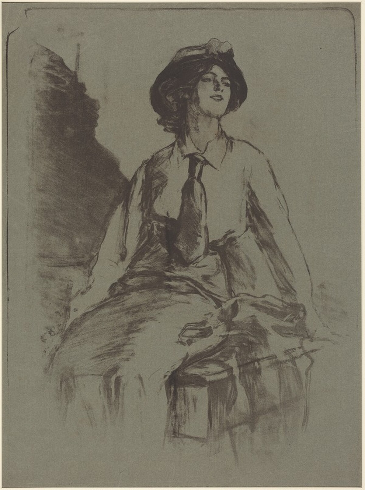Sporting Style (Rosamund) by Albert Belleroche
