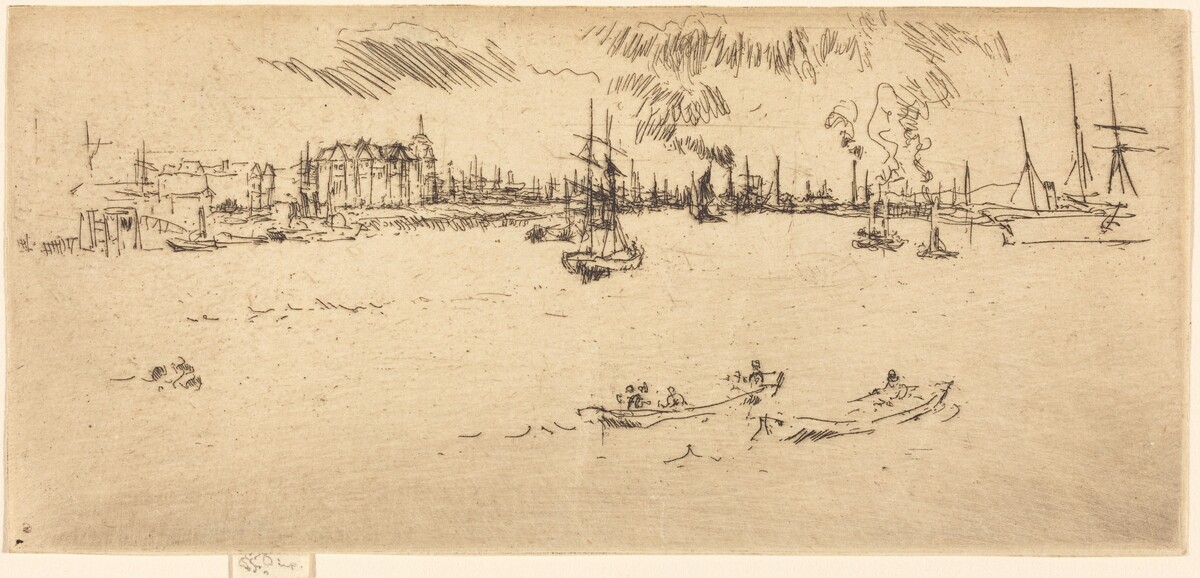 Tilbury by James McNeill Whistler