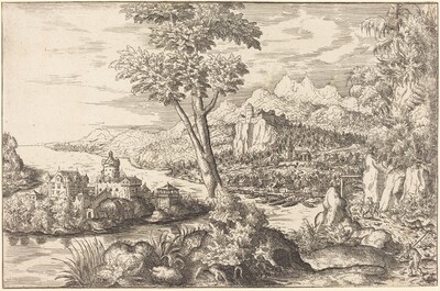 Landscape with Three Men