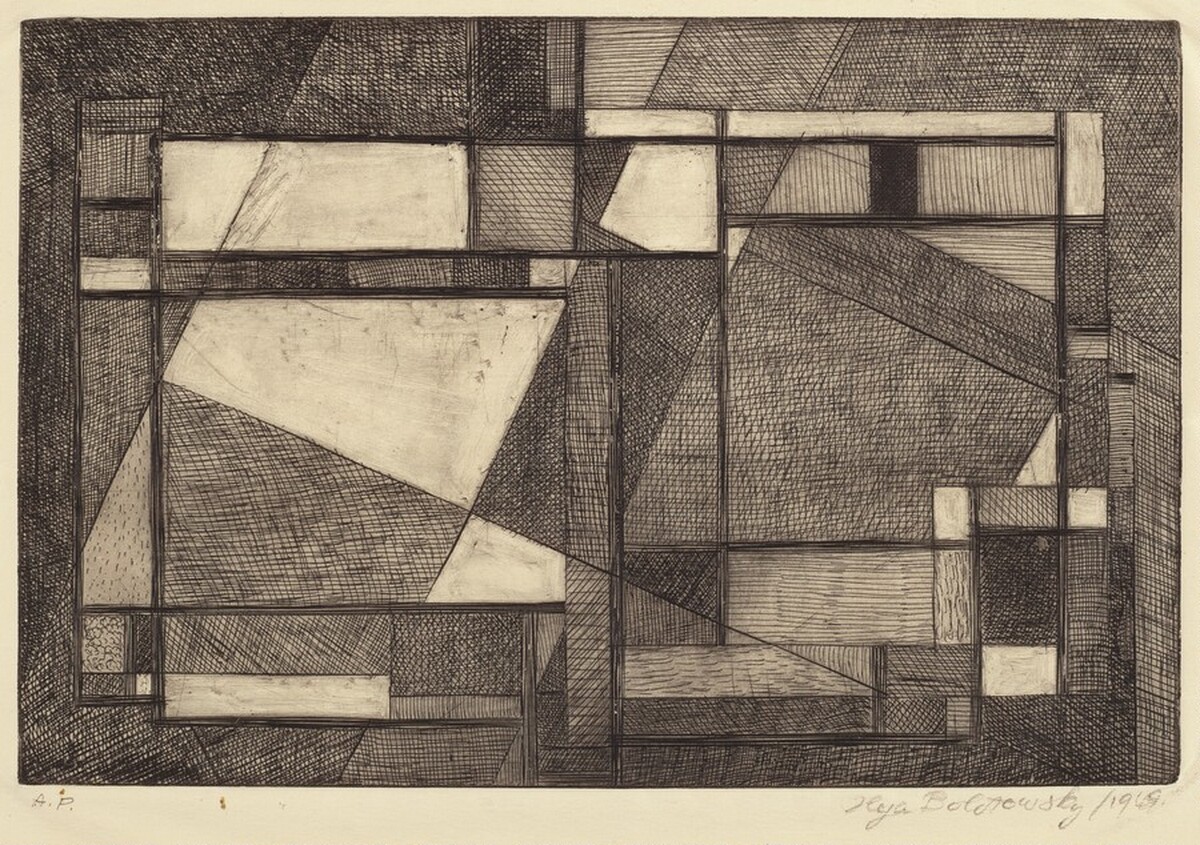 Untitled (Geometric Abstraction) by Ilya Bolotowsky