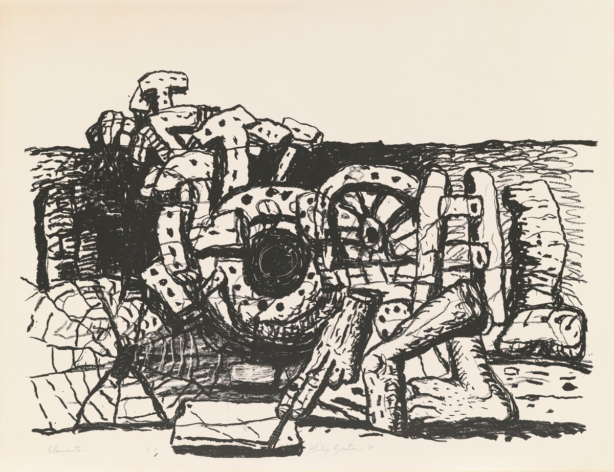 Elements [special proof] by Philip Guston