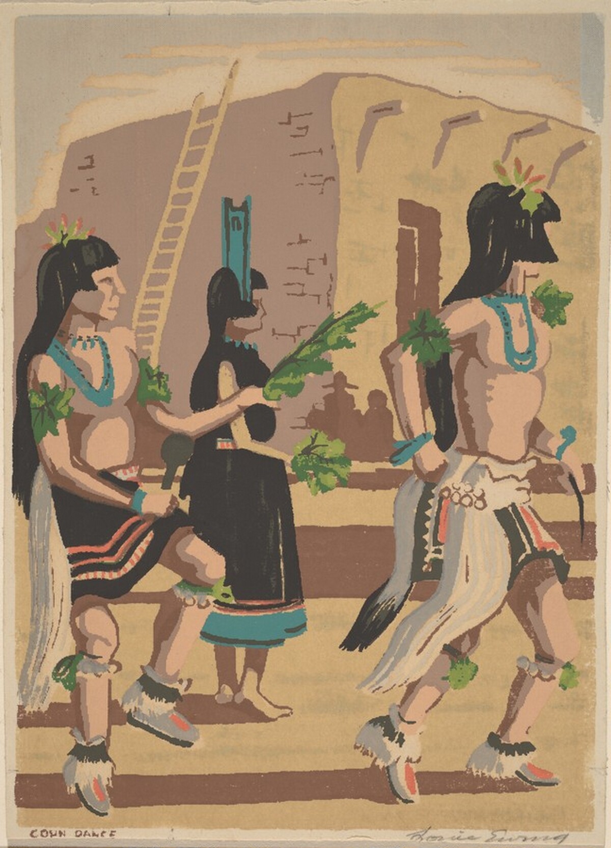 Corn Dance by Louie H. Ewing