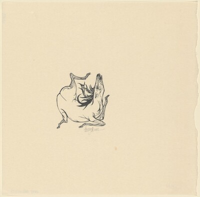 Stag, from Flaubert's "St. Julien the Hospitaller"