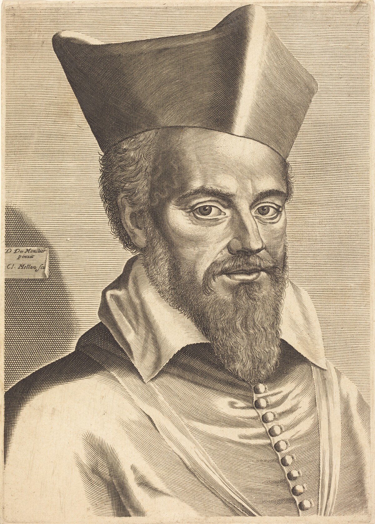 Nicolas Coeffeteau by Claude Mellan after Daniel Dumonstier