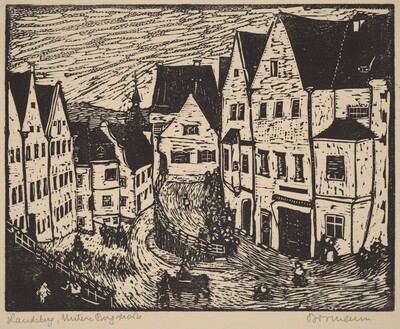 Landsberg, Untere Bergstraße