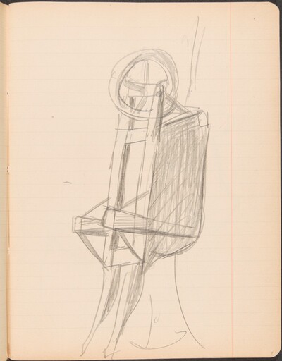 stehender Schubkarren (Wheelbarrow Standing) [p. 7]