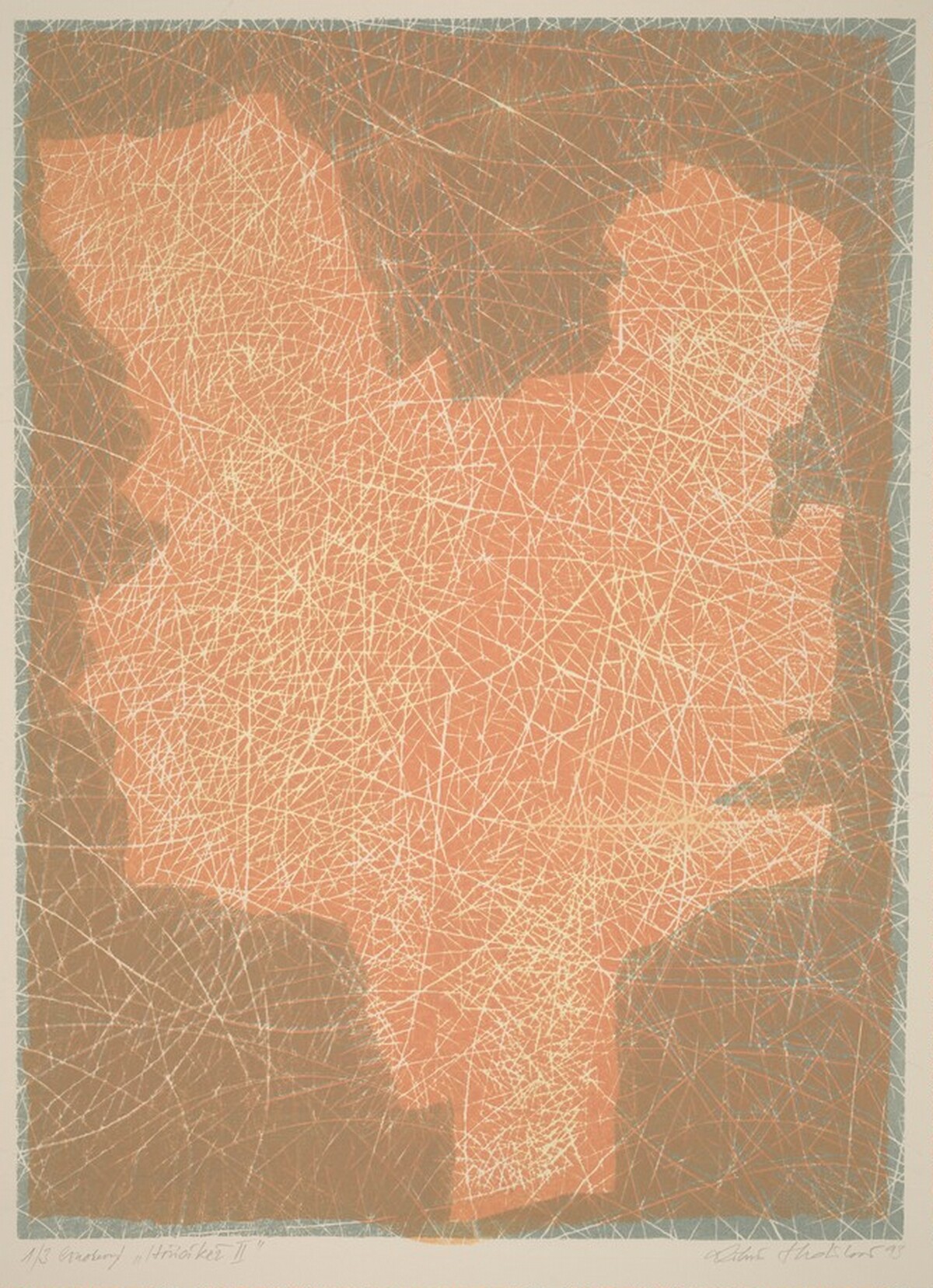 Horící ker II (Burning Bush II) by Libuse Stratilová
