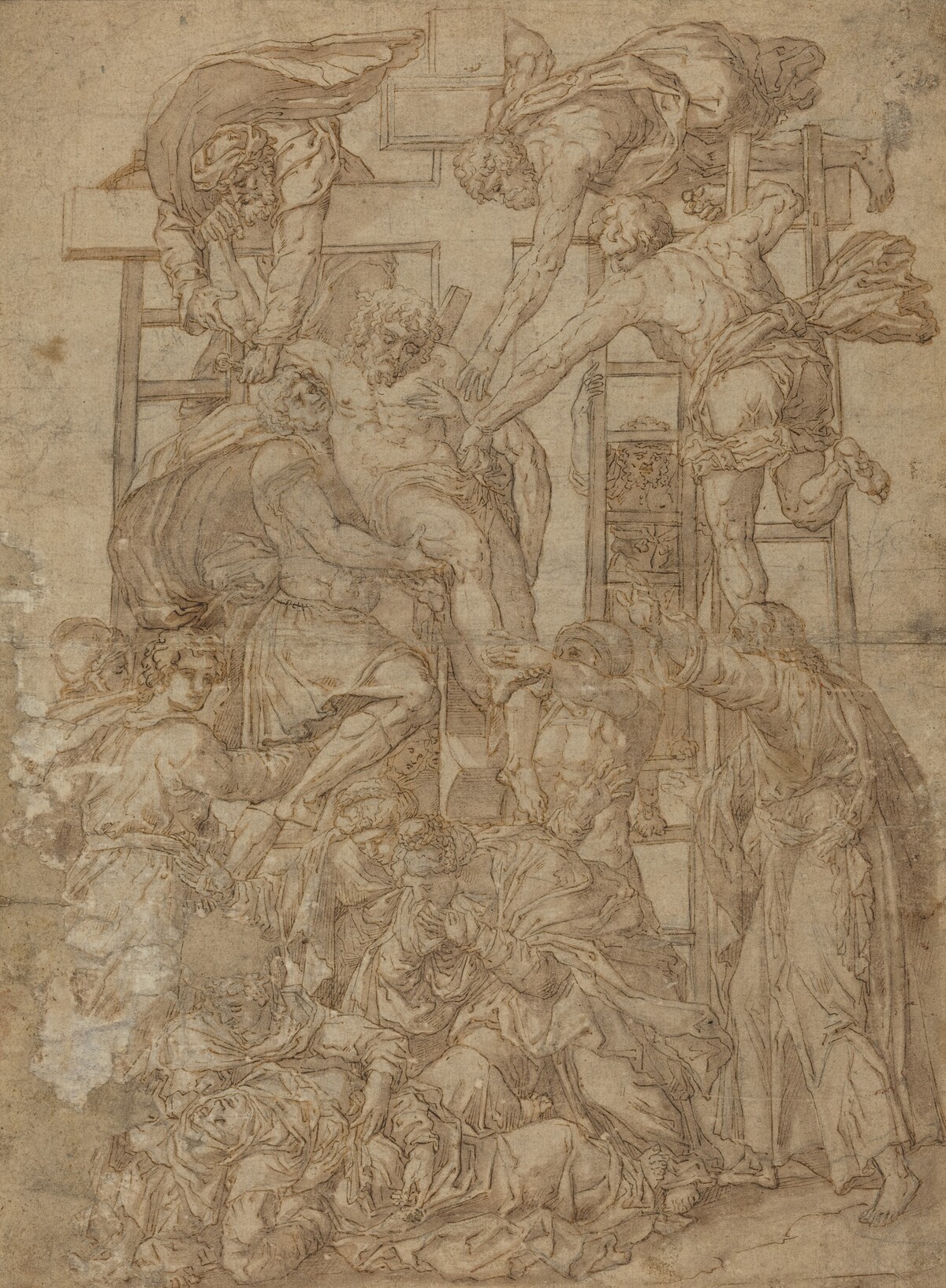 Descent from the Cross by after Daniele Ricciarelli