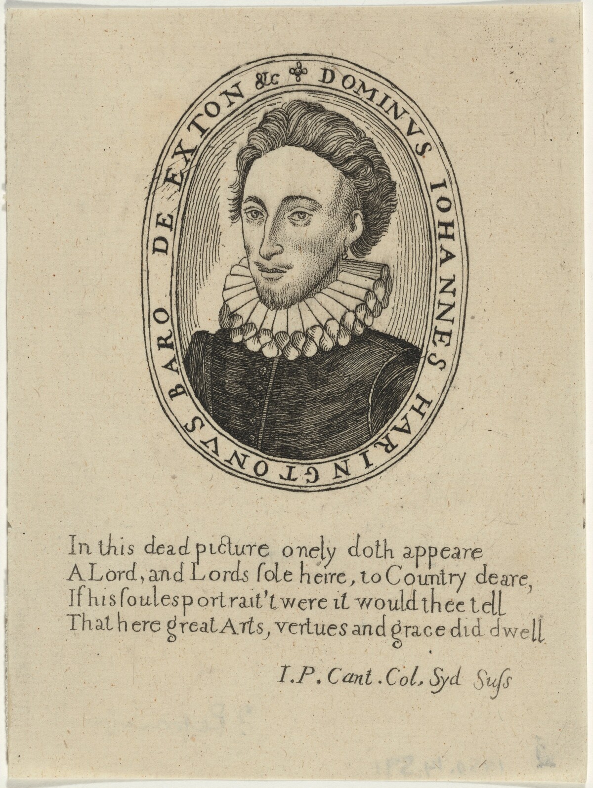John, Lord Harrington of Exton by Unknown Artist