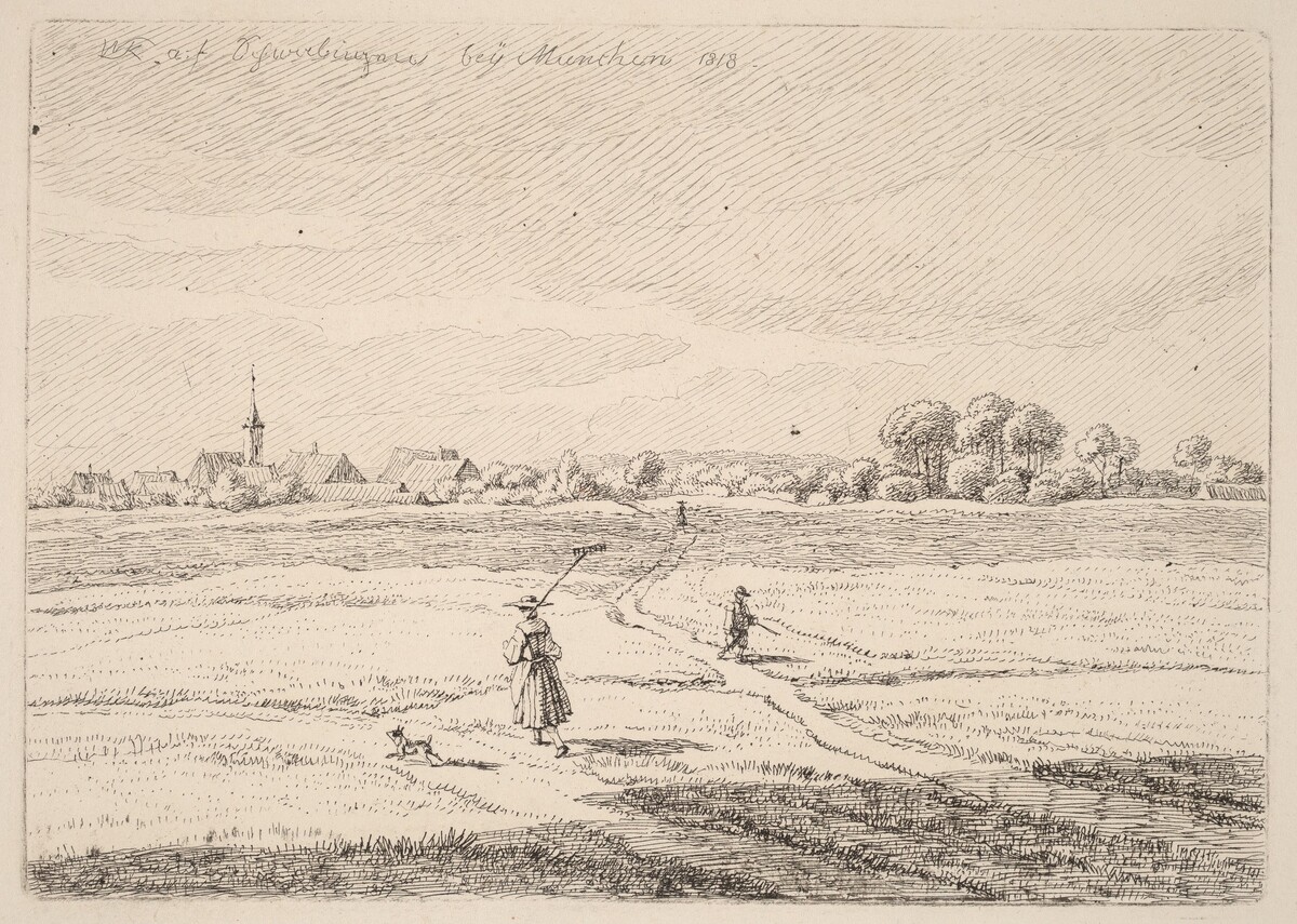 Schwabing by Wilhelm von Kobell