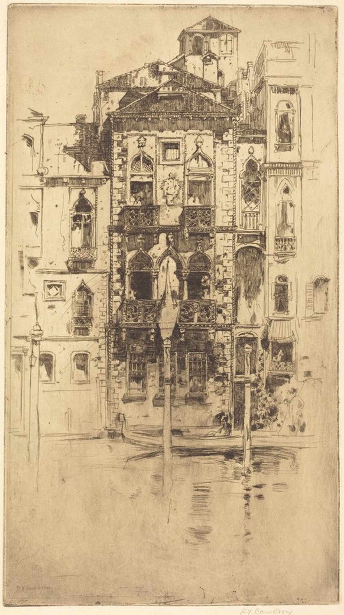 A Venetian Palace by David Young Cameron