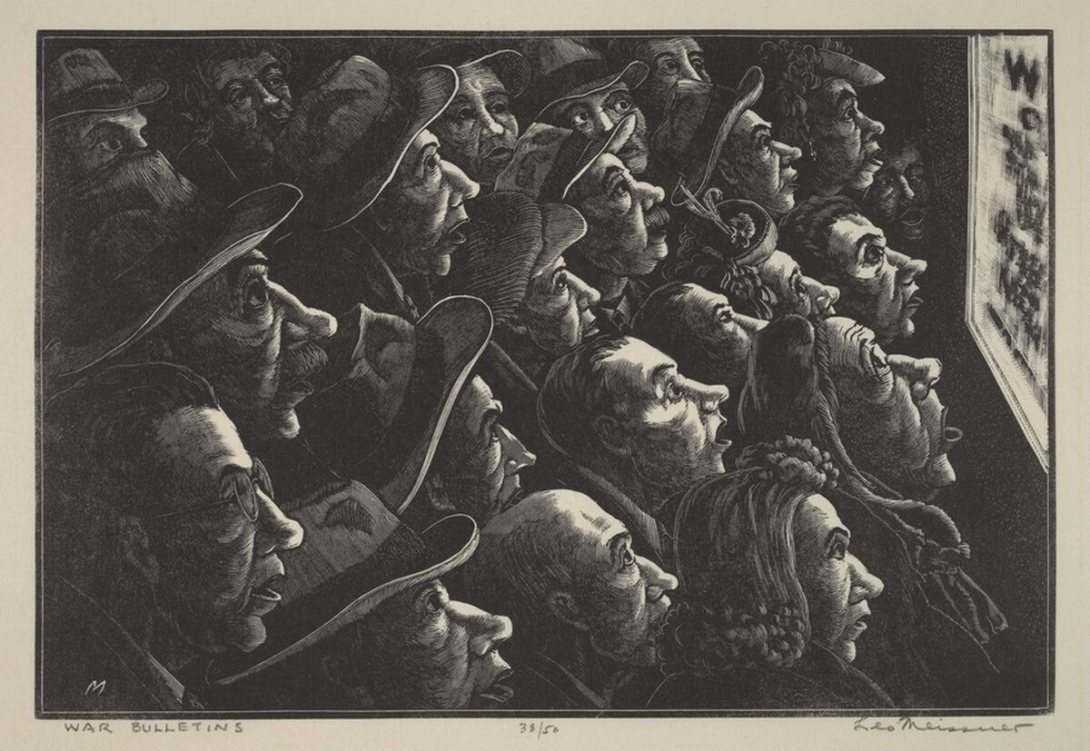 War Bulletins by Leo Meissner