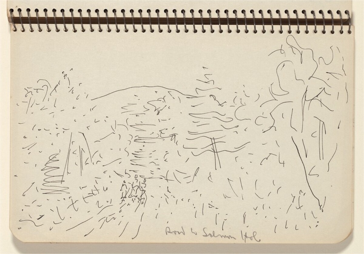 Road to Salmon Hole by Milton Avery