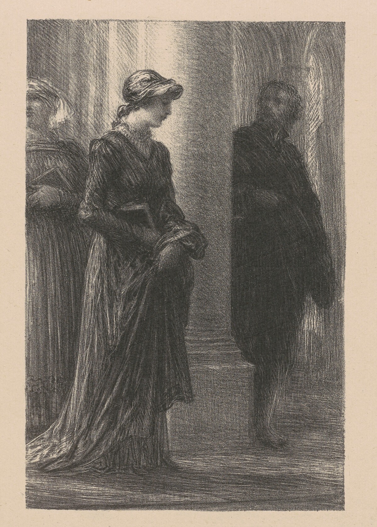 Richard Wagner and His Genius from Scenes of Rheingold by Henri Fantin-Latour