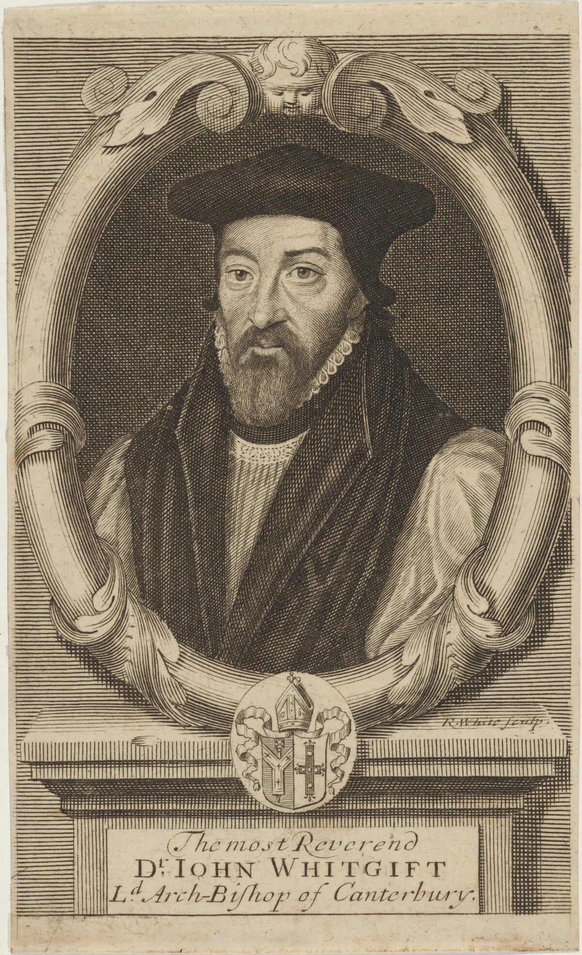 John Whitgift, D.D., Archbishop of Canterbury by Robert White