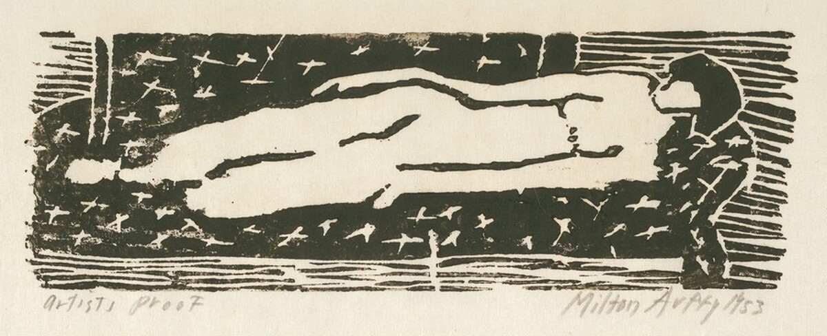 Nude by Milton Avery
