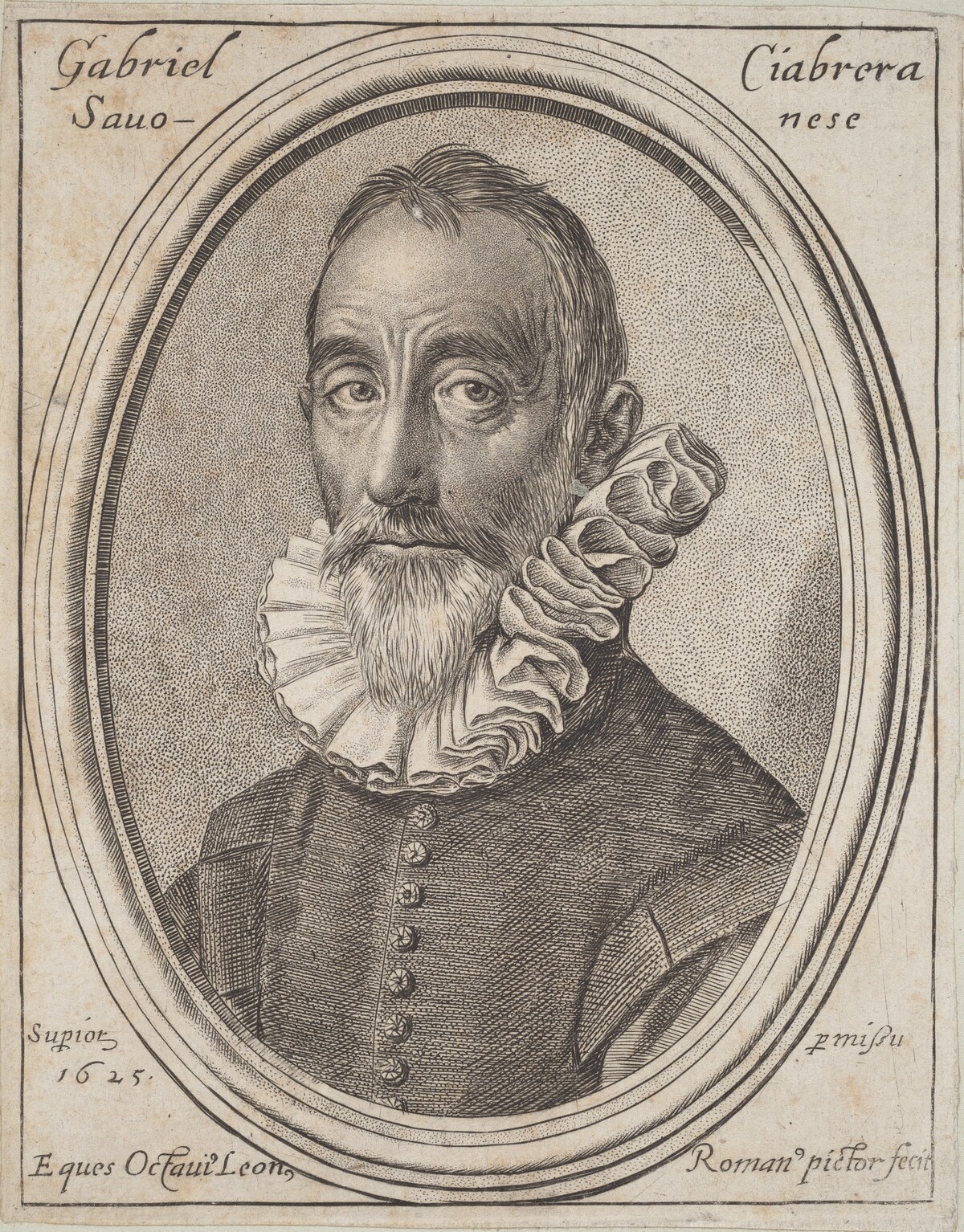 Gabriello Chiabrera by Ottavio Leoni