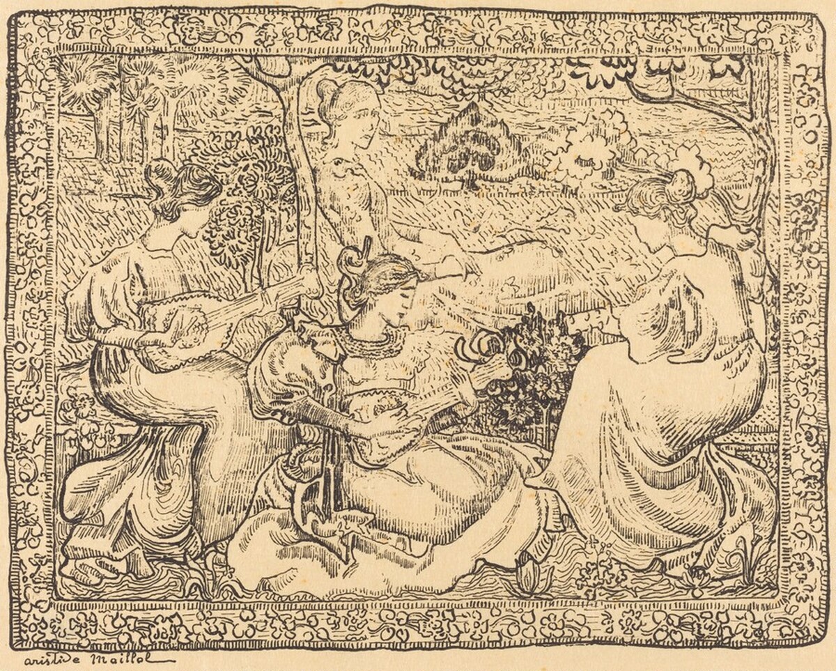 Pastoral Concert (Concert champêtre) by Aristide Maillol