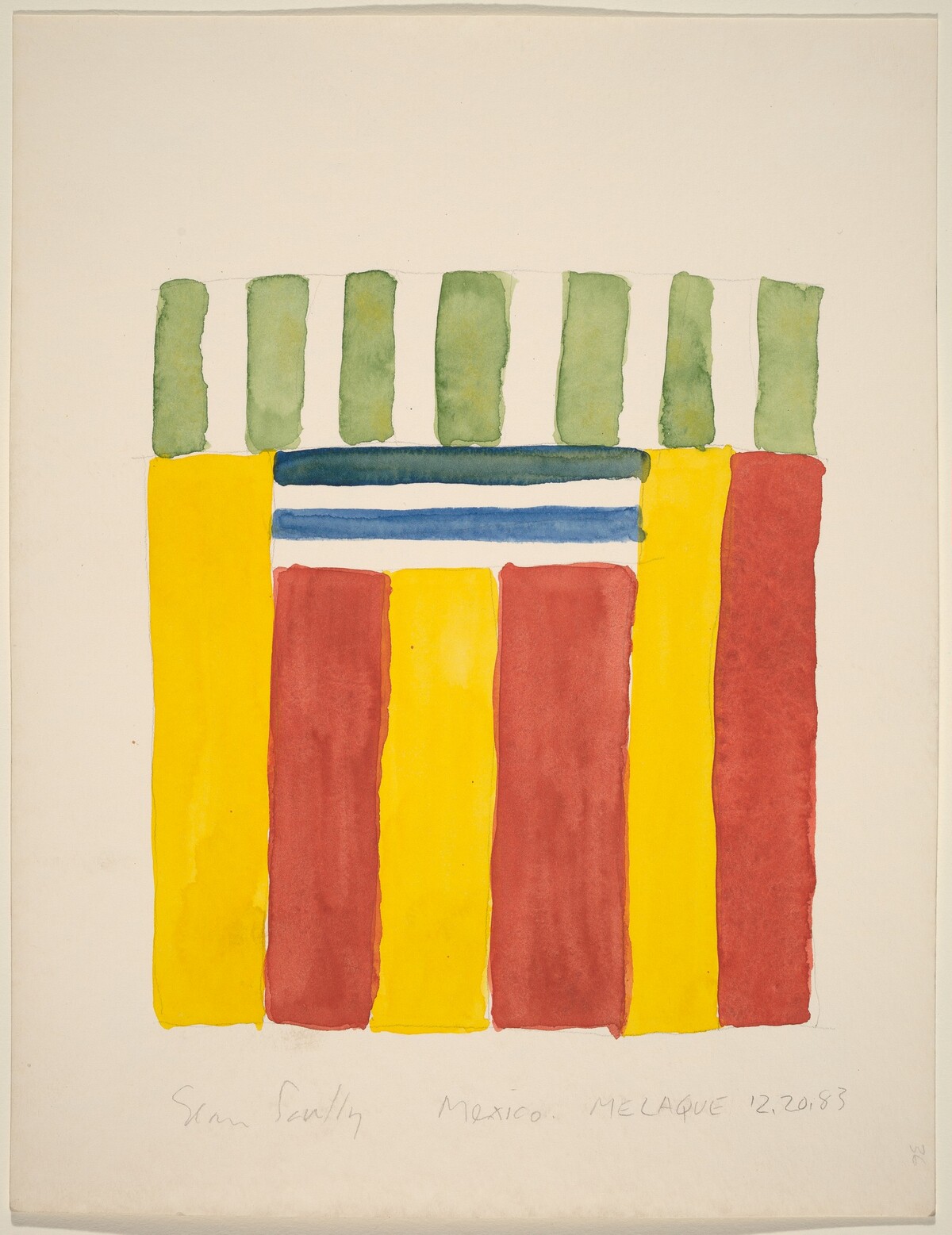 Mexico MELAQUE by Sean Scully