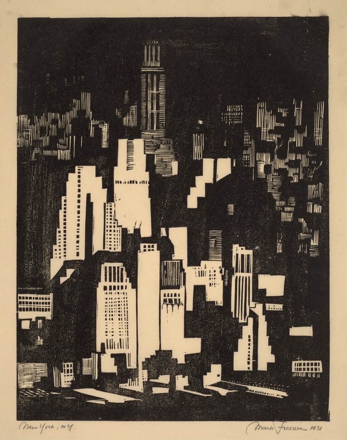 New York, N. Y. by Mark Freeman