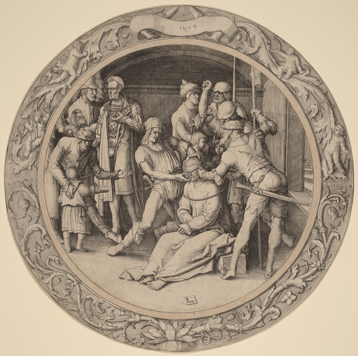 The Scoffing of Christ by Lucas van Leyden
