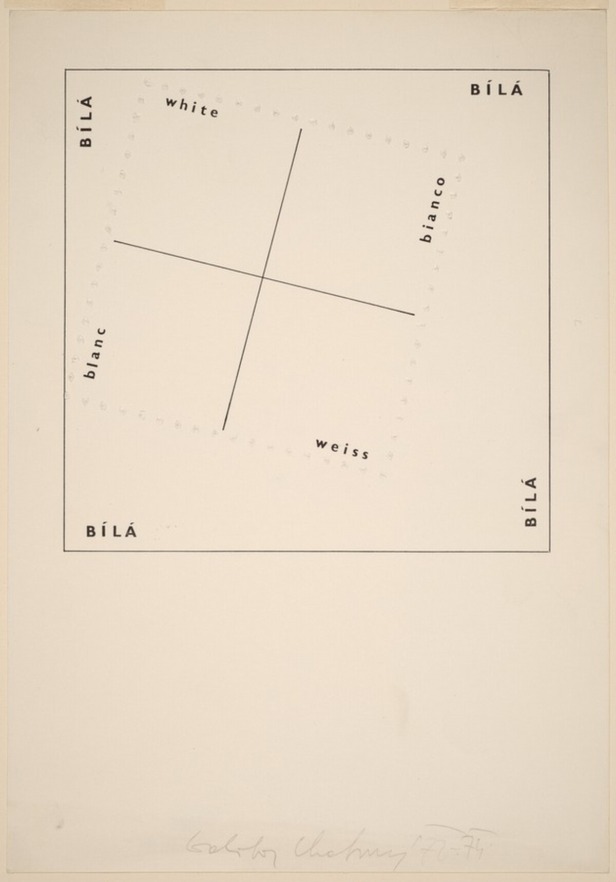 BILA, blanc, bianco, weiss, white by Dalibor Chatrny